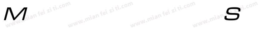 Microgramma Std Bold字体转换